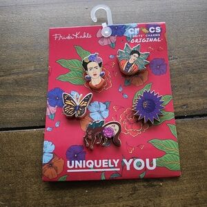NWT Crocs Jibbitz- Frida Kahlo Collectible Series